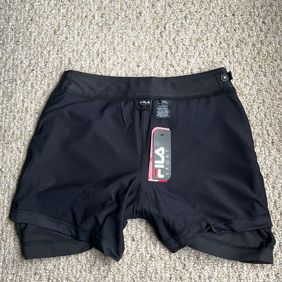 NWT FILA SPORT Golf Black Skort Size 6 - Picture 12 of 16